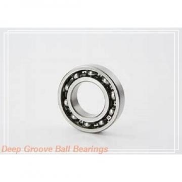 110 mm x 170 mm x 28 mm  ISO 6022-2RS deep groove ball bearings