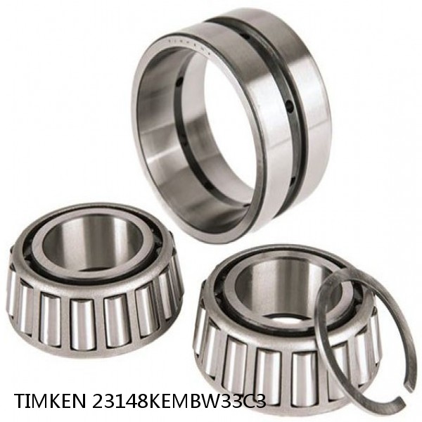 23148KEMBW33C3 TIMKEN Tapered Roller Bearings Tapered Single Imperial