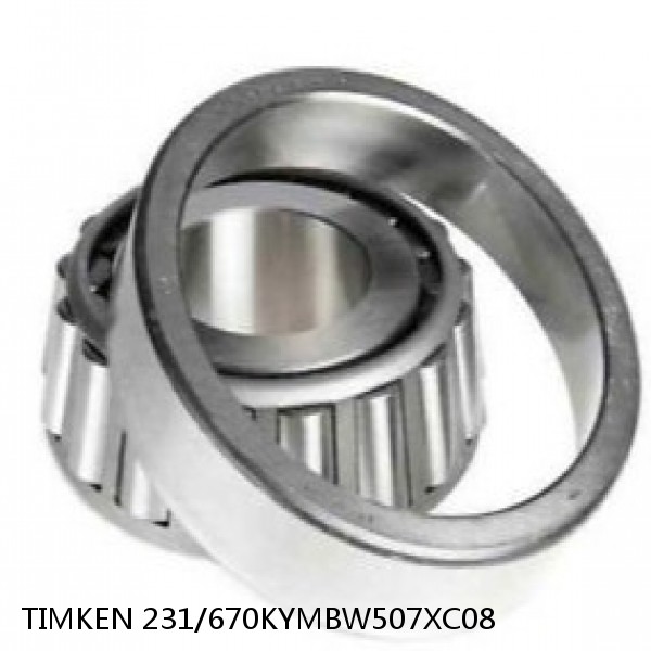 231/670KYMBW507XC08 TIMKEN Tapered Roller Bearings Tapered Single Imperial