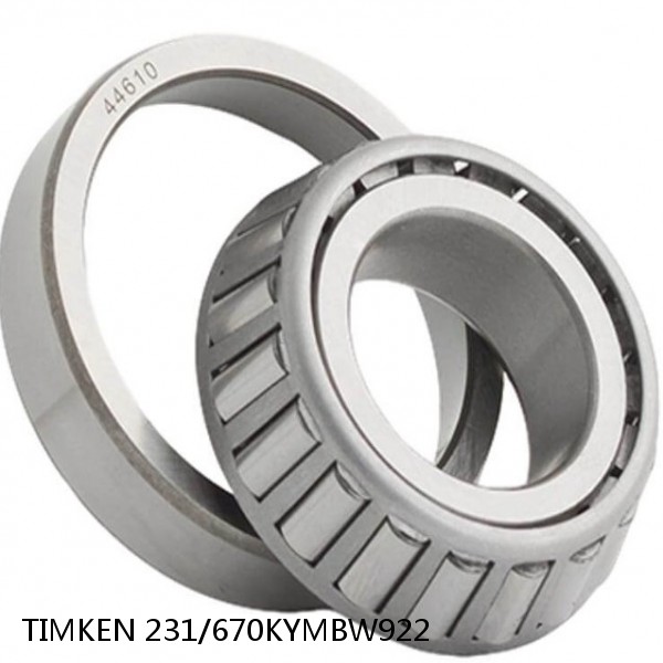 231/670KYMBW922 TIMKEN Tapered Roller Bearings Tapered Single Imperial
