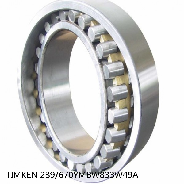239/670YMBW833W49A TIMKEN Spherical Roller Bearings Steel Cage