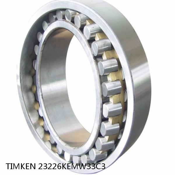 23226KEMW33C3 TIMKEN Spherical Roller Bearings Steel Cage