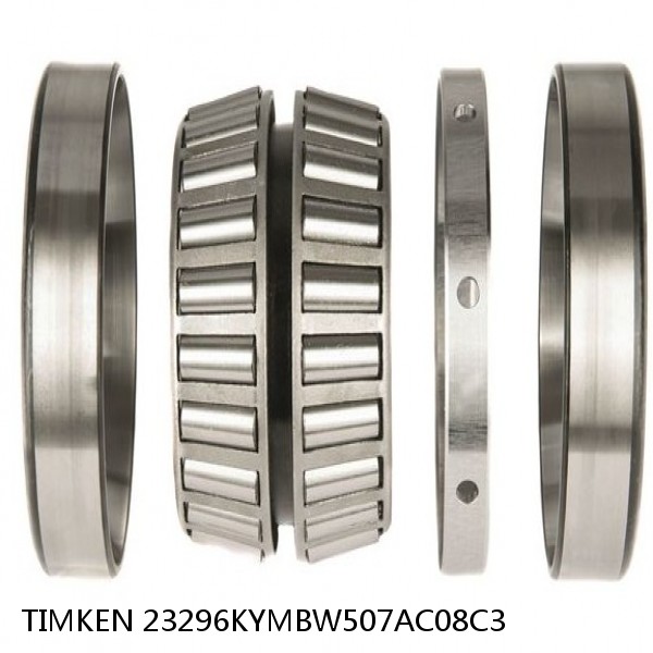 23296KYMBW507AC08C3 TIMKEN Tapered Roller Bearings TDI Tapered Double Inner Imperial