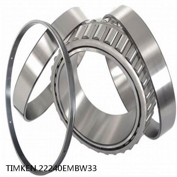 22240EMBW33 TIMKEN Tapered Roller Bearings TDI Tapered Double Inner Imperial