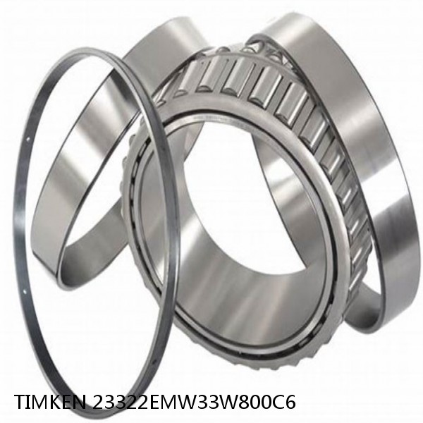 23322EMW33W800C6 TIMKEN Tapered Roller Bearings TDI Tapered Double Inner Imperial