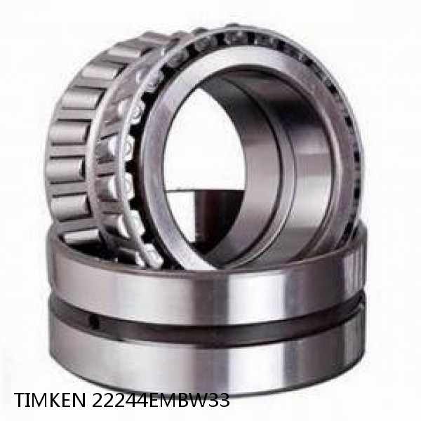 22244EMBW33 TIMKEN Tapered Roller Bearings TDI Tapered Double Inner Imperial