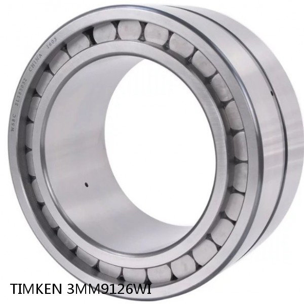3MM9126WI TIMKEN Full Complement Cylindrical Roller Radial Bearings