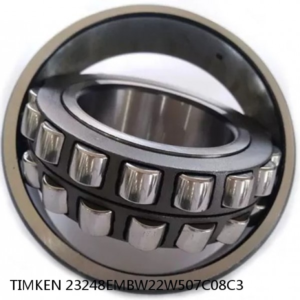 23248EMBW22W507C08C3 TIMKEN Spherical Roller Bearings Steel Cage